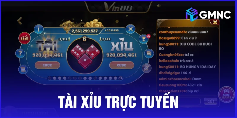 Tài xỉu trực tuyến